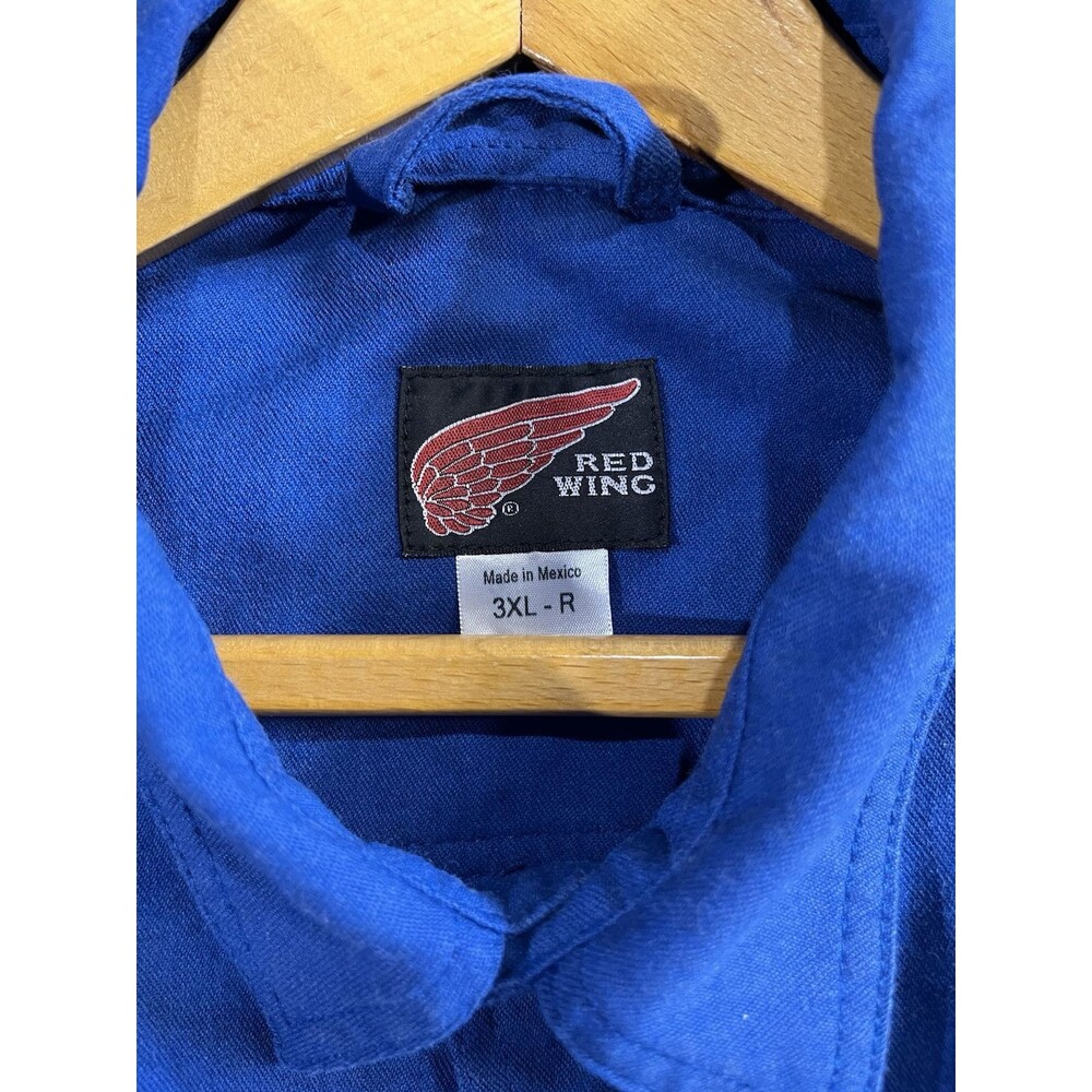 Red Wing FR Fire Resistant NFPA 2112‎ Long-Sleeve Workwear Shirt Men's XXXL - Picture 2 of 14